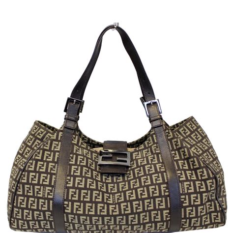 fendi canvas bag price|Fendi canvas shoulder bag.